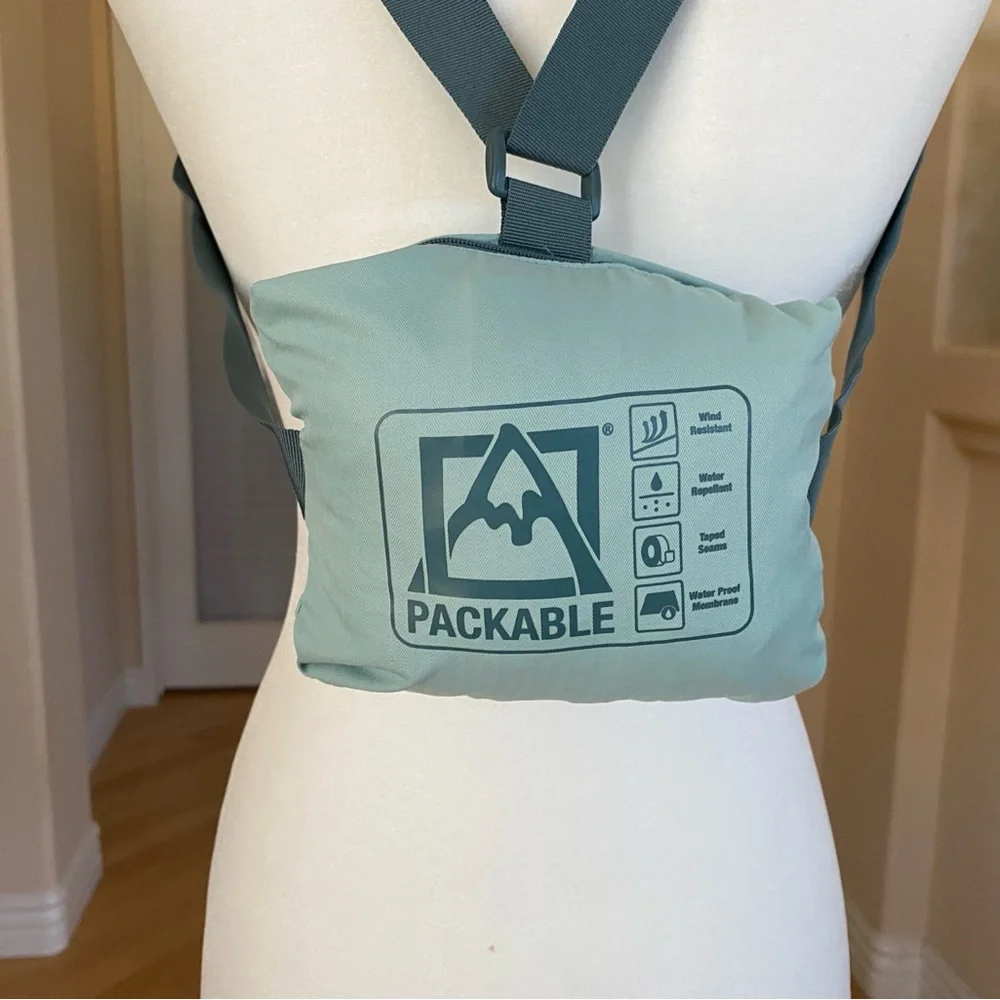 NWOT Avalanche Weather Shield Packable Water Resistant Hooded Jacket M - Picture 9 of 12